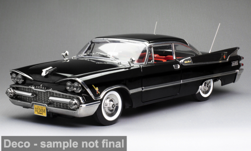 Sunstar • 1:18 •Dodge Custom Royal Lancer Hard Top, zwart, 1959