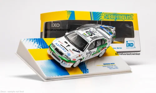 ixo • 1;43 •Skoda Octavia WRC Rally Finland 2001 #21