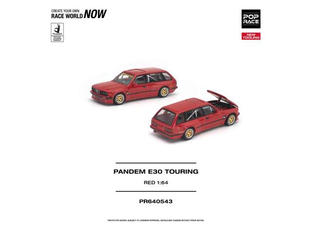 PopRace • 1:64 • BMW E30 touring