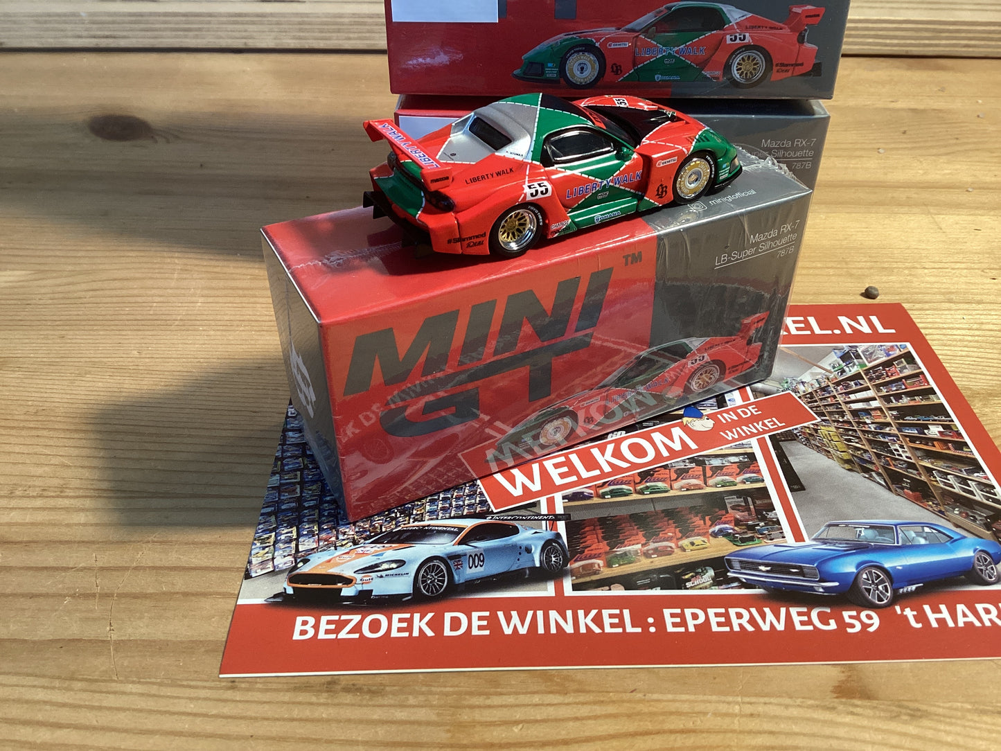 Mini GT- Mazda RX-7 LB-Super Silhouette