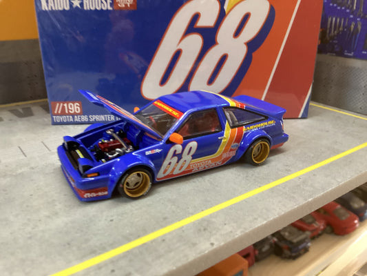 Mini GT Kaiso House Toyota AE86 sprinter trueno kaido racing V1