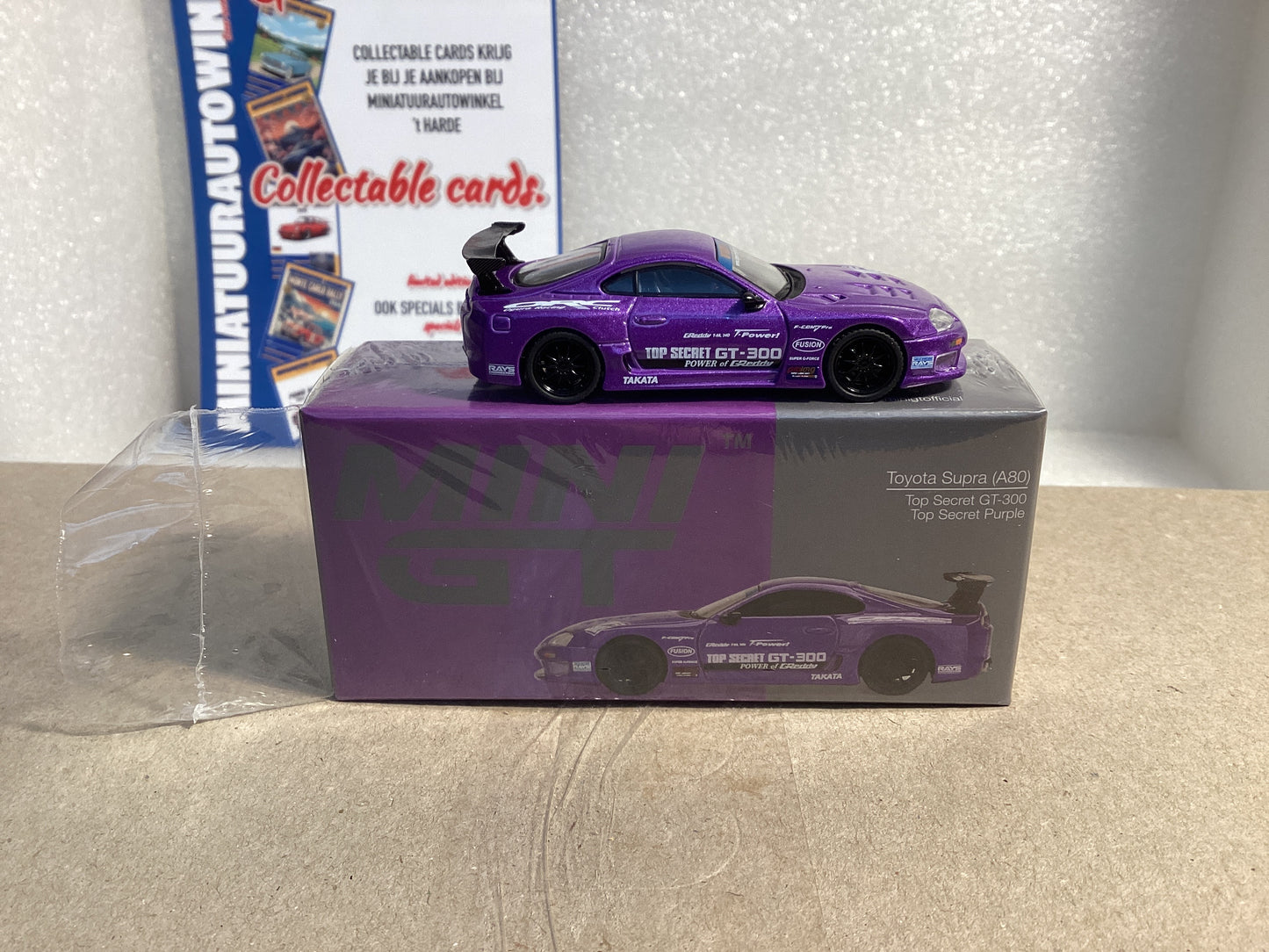 Mini GT • 1:64 • Toyota Supra (A80)
