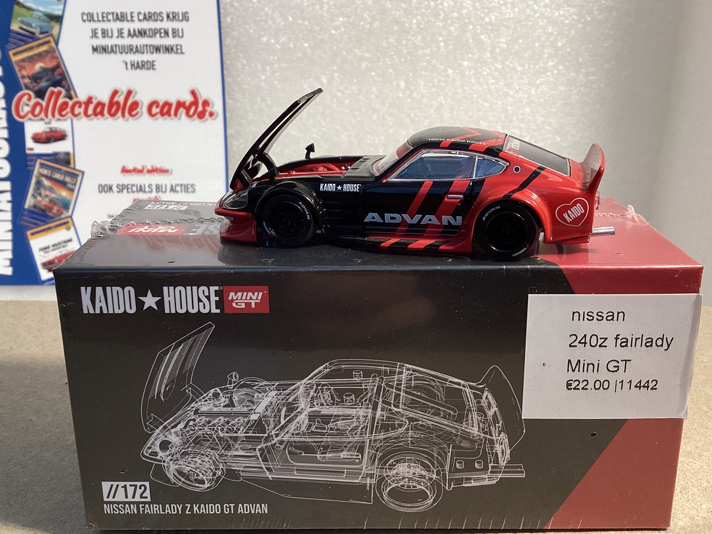Kaido house mini GT 172 Datsun Farlady Z Kaido GT ADVAN 1:64