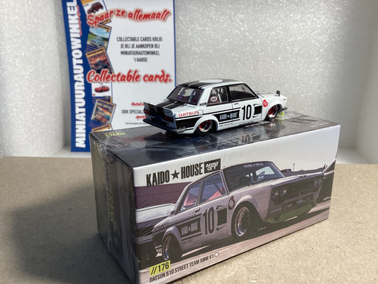 Kaido house mini GT • 1:64 • Datsun 510 streed team XMM IV