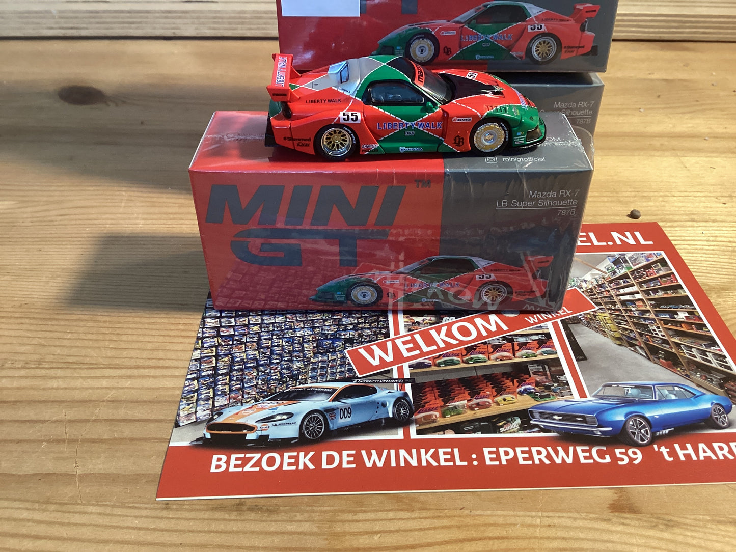 Mini GT- Mazda RX-7 LB-Super Silhouette