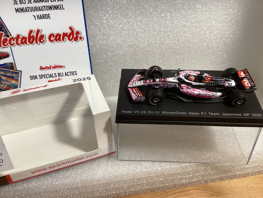 Spark - 1:64 - Haas VF25 Japanse GP 2025