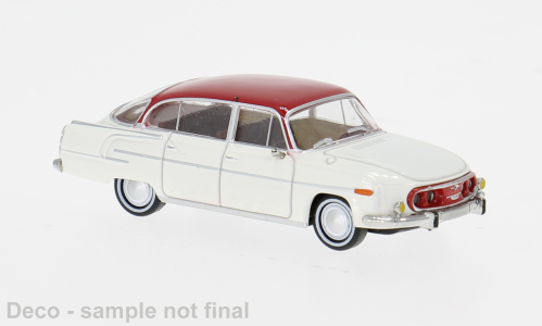 Brekina • 1:87 • Tatra 603-2 wit rood 1963