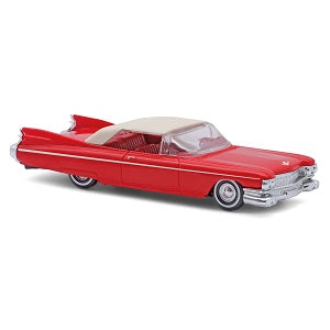 Busch • 1:87 • Cadillac eldorado rood