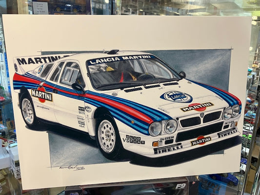 Lancia 037 martini