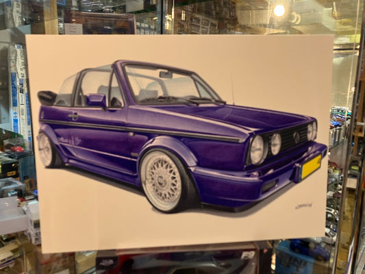 Volkswagen Golf Mk1 cabriolet genezis