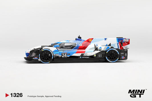 Mini GT • 1:64 •  BMW M HYBRID V8 GTP #24 BMW M TEAM RLL DAYTONA 24 HRS 2024