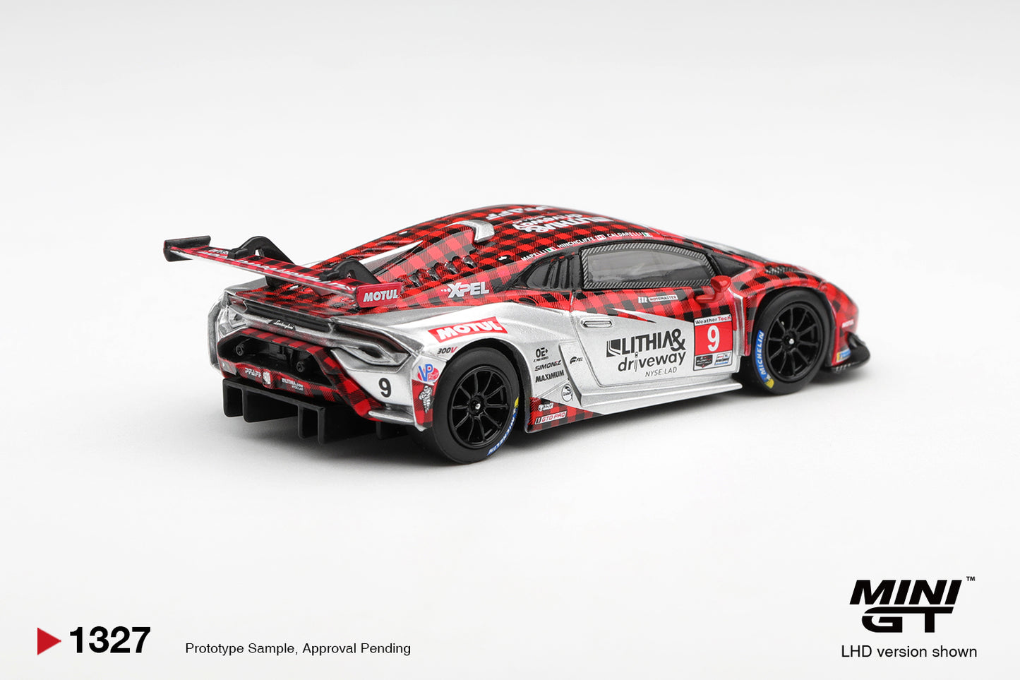 Mini GT • 1:64 • LAMBORGHINI HURACAN GT3 EVO2 #9  2025