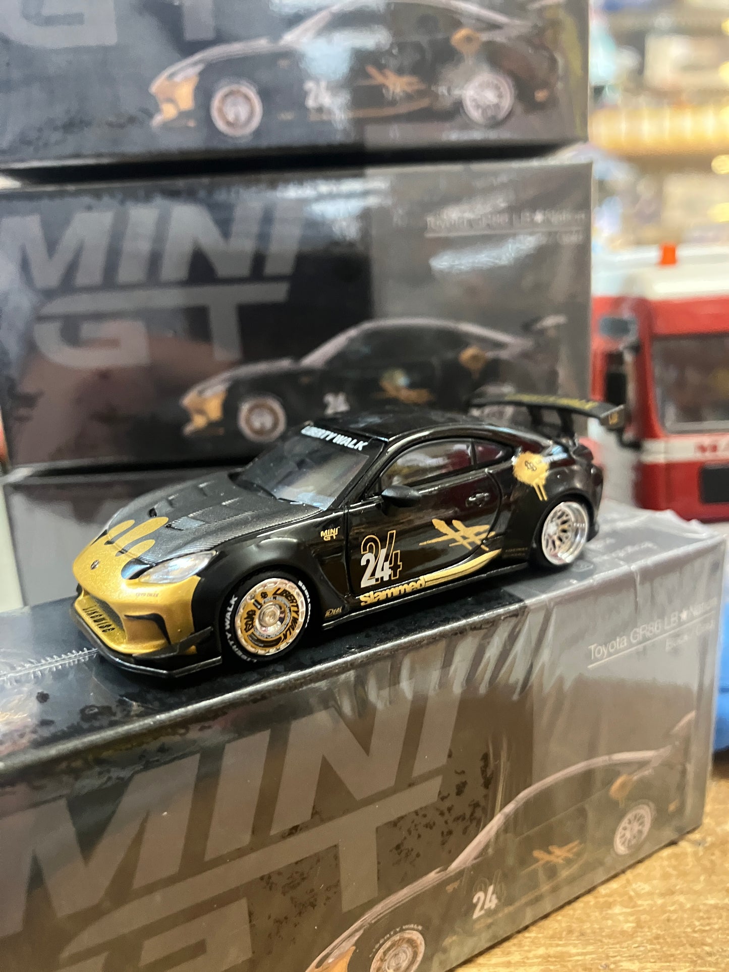 Mini GT • Toyota GR86 LB nation miniatuurautowinkel