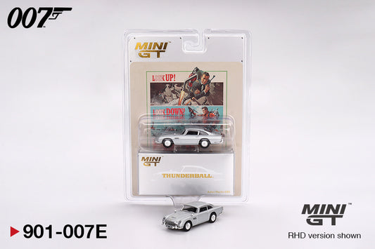 Mini GT • 1:64 • Aston Martin DB5 Thunderball (English) James Bond 007