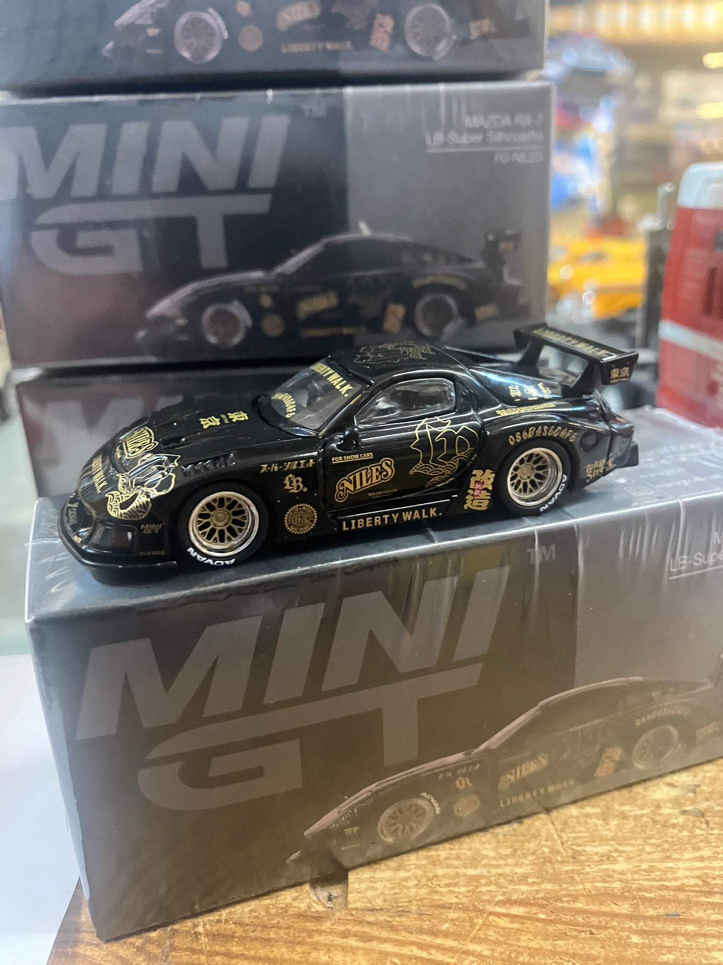 Mini GT • Mazda RX7 LB super silhouette
