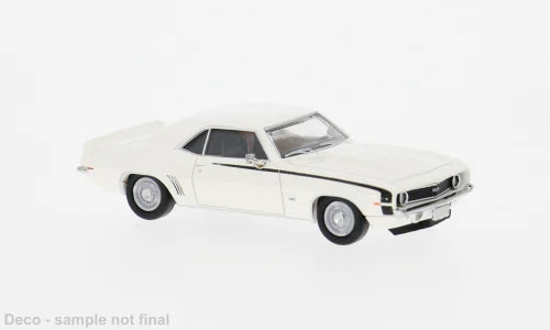 Brekina • 1:87 : Brekina, Chevrolet Camaro wit 1969