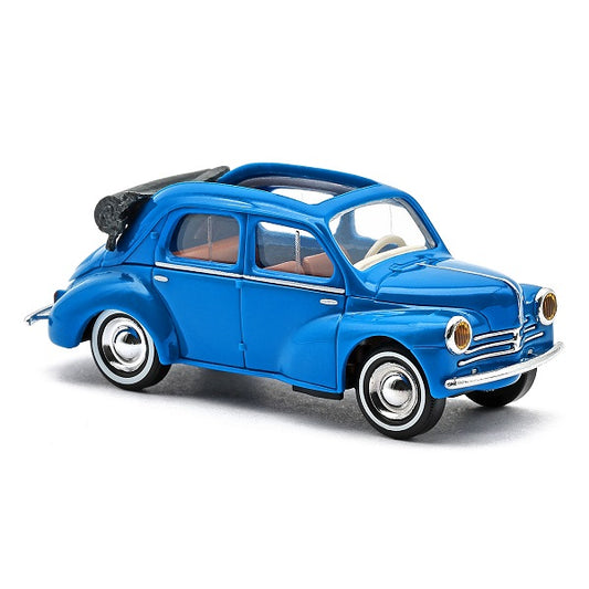 Busch• 1:87 • Renautl 4Cv blauw