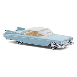 Busch • 1:87 • Cadillac eldorado blauw