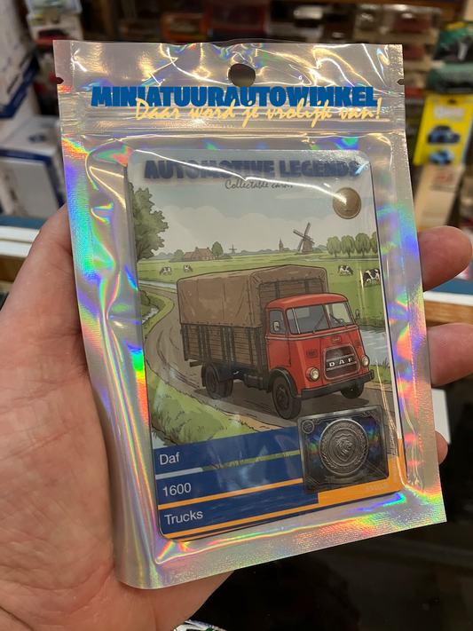 Collectable cards • verpakking met 6 stuks