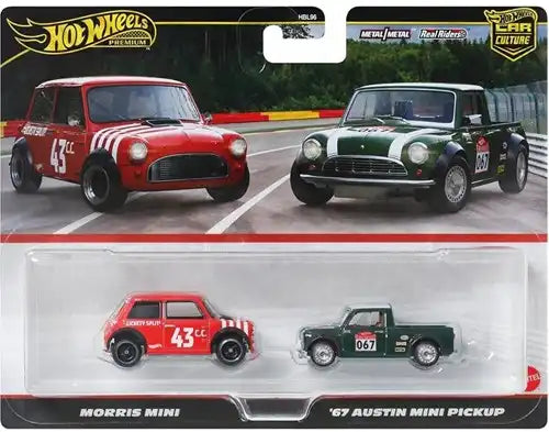 Hot wheels • 1:64 • Mini Cooper set