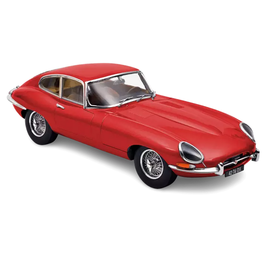 Norev - Jaguar E-Type Coupe 1964 Signal red 1 op 12