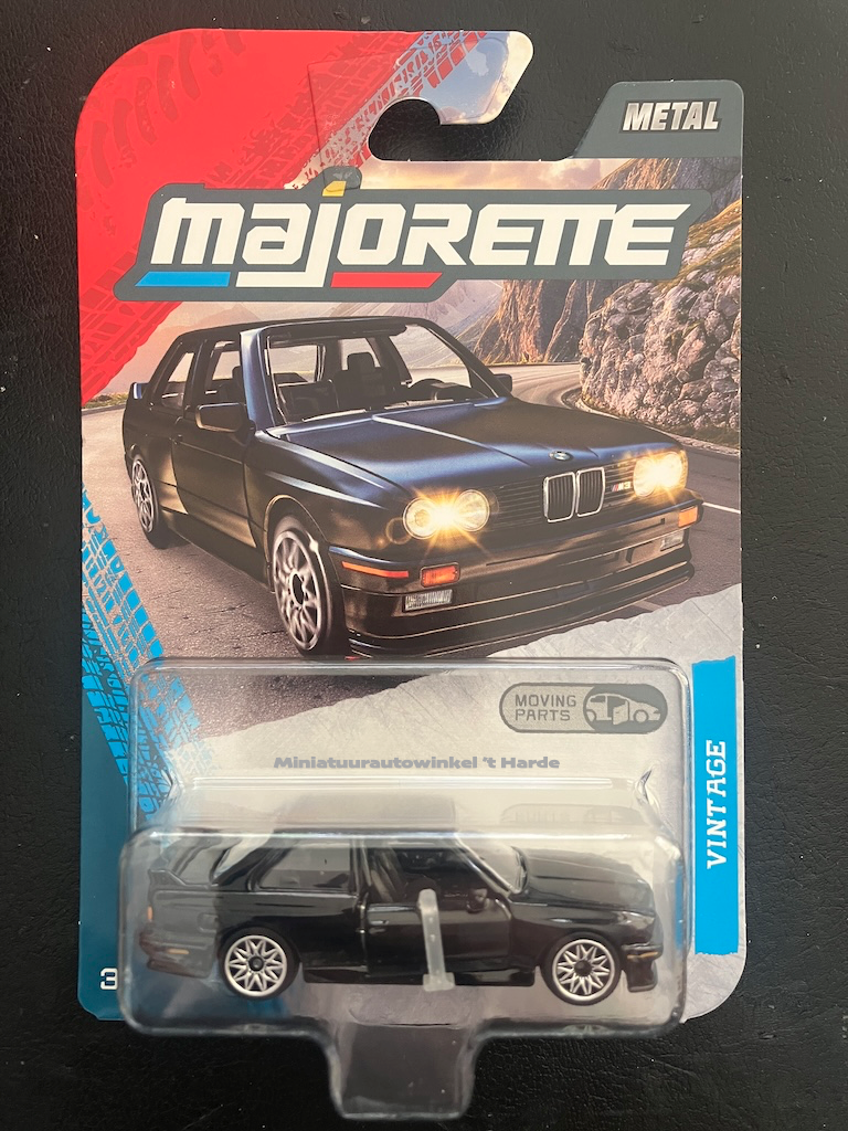 Majorette • 1:64 •Bmw m3 zwart