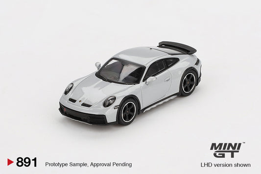 mini GT • 1:64 • Porsche 911 Dakar ice grey metallic